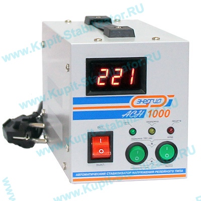 Купить Стабилизатор напряжения Энергия АСН-1000 в Москве, продажа Энергия АСН-1000